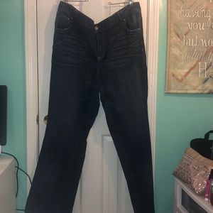 Lane bryant distinctly boot cut jeans
